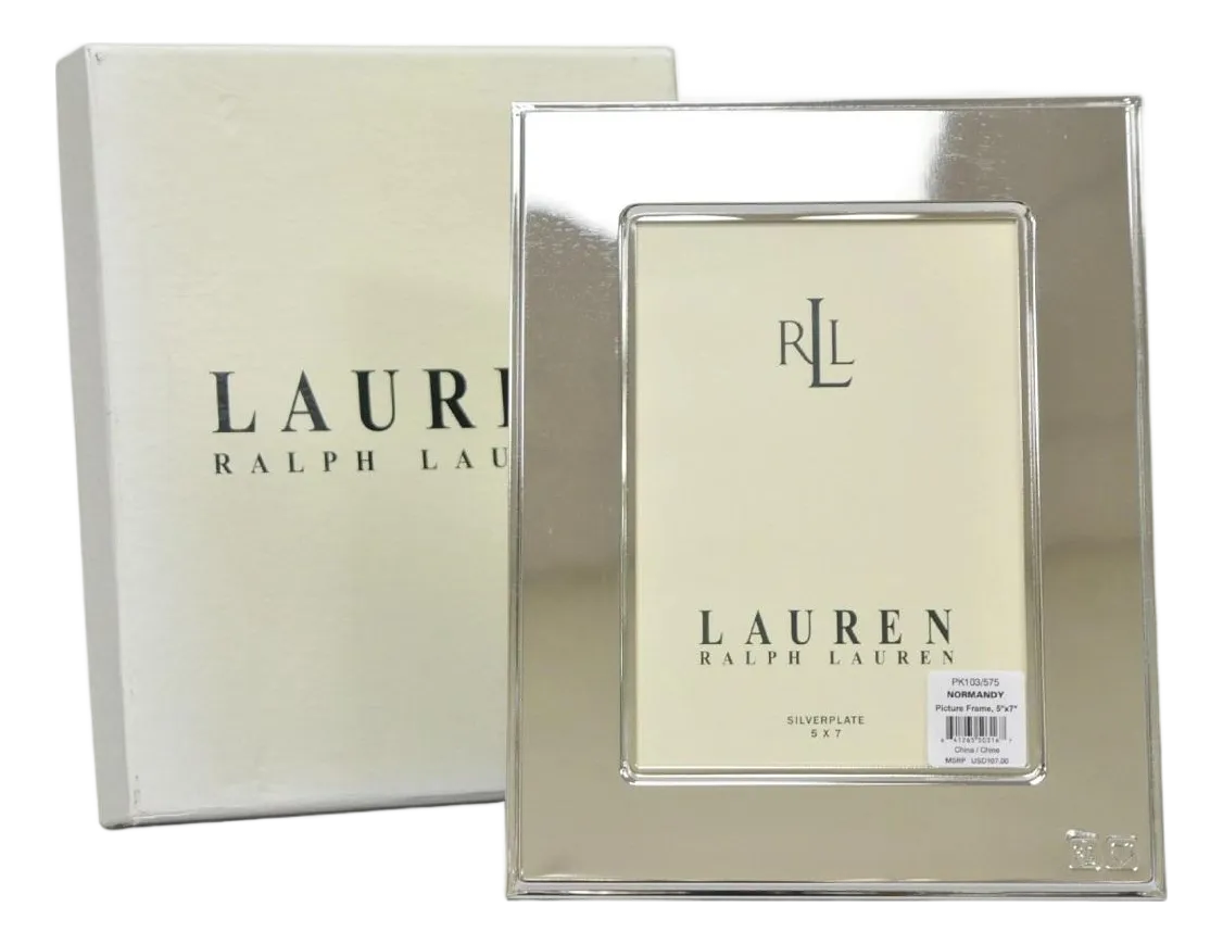 Late 20th Century Lauren Ralph Lauren Silver Plated Normandy