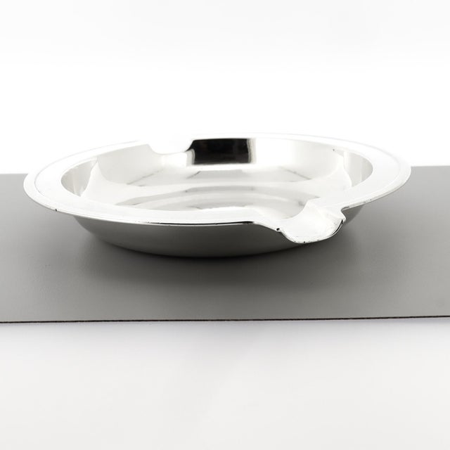 Tiffany & Co. Modernist Sterling Silver Cigar / Cigarette Ashtray For Sale - Image 12 of 18