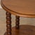 Brown 1940s French Bobbin Wood Two-Tier Side Table For Sale - Image 8 of 11