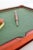 Wood Antique Toy Tabletop Billards Set For Sale - Image 7 of 9
