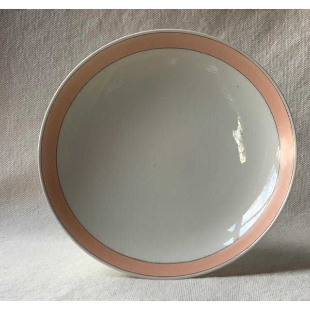 Old Paris Porcelain Pedestal Base Compote For Sale - Image 6 of 17
