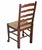 1970s Vintage Ladder-Back Dining Chairs with Wicker Seats, 1970, Set of 8 For Sale - Image 5 of 10
