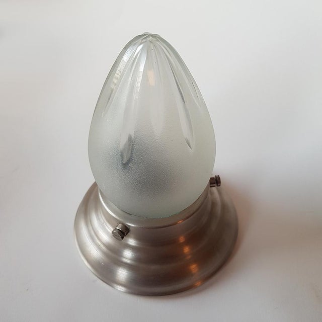 Art Deco Pettite Ceiling Lamps attributed to Giso, Set of 2 For Sale - Image 3 of 6