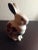 Contemporary 1970s Handpainted Ceramic Bunny Figurine Likely Made in Italy For Sale - Image 3 of 8