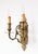 Vintage French Bronze Wall Lights, 1940s, Set of 2 For Sale - Image 4 of 9