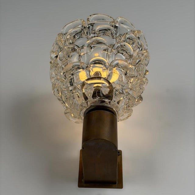 Metal Vintage Festoni Wall Sconces by Ercole Barovier for Barovier & Toso, 1938, Set of 2 For Sale - Image 7 of 18