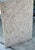 Vintage Plaster Faux Coral Geometric Table Pedestals - Pair For Sale - Image 12 of 14