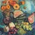 Dzidra Bauma, Still Life with Fruits, 1975, Watercolor For Sale - Image 6 of 6