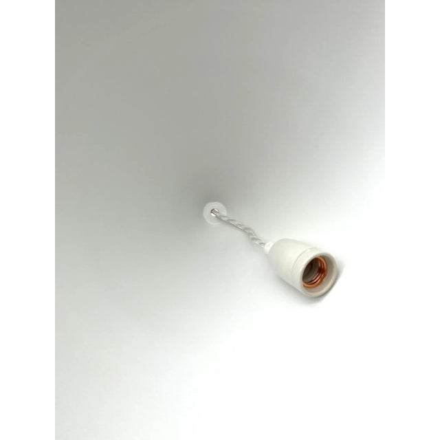 Metal Vintage Red Pendant Light by Arne Jacobsen for Louis Poulsen, 1950s For Sale - Image 7 of 13