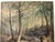 Frederick Davis, Landscape, 1877, Watercolor For Sale - Image 9 of 9