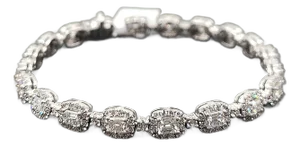 5.67 Ct Diamond Tennis Bracelet