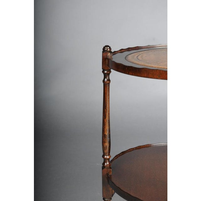 Vintage English Round Side Table For Sale - Image 6 of 11