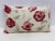 Pair of Large Bolster Pillows Decorated With A Vibrant Red Poppy Floral Pattern - Made in UK. Measures 24" X 7" X 15" This...