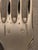French Late 20th Century Christofle "Chinon" Sterling Silver 4-Piece Place Settings, 8 Sets 32 Pieces For Sale - Image 3 of 17