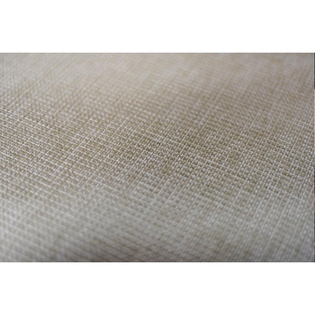 Mid-Century Modern Danish Teak and Beige Fabric Chairs, 1960s, Set of 4 For Sale - Image 16 of 18