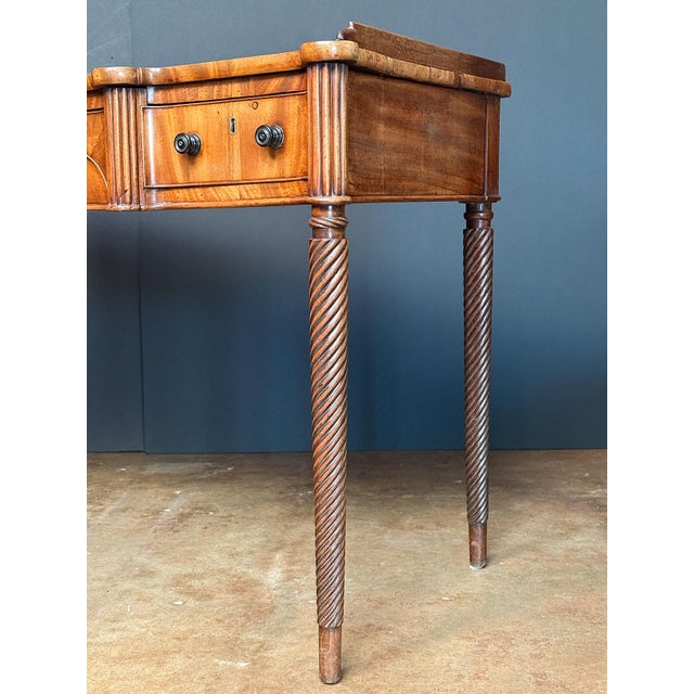 Scottish Writing Table or Desk of Mahogany From Regency Era For Sale - Image 10 of 17