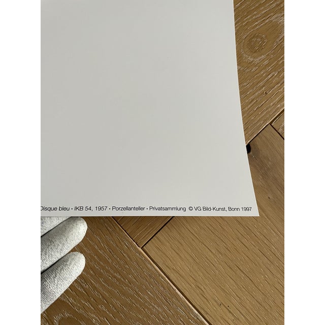 Yves Klein, Disque Bleu, Print For Sale - Image 6 of 12