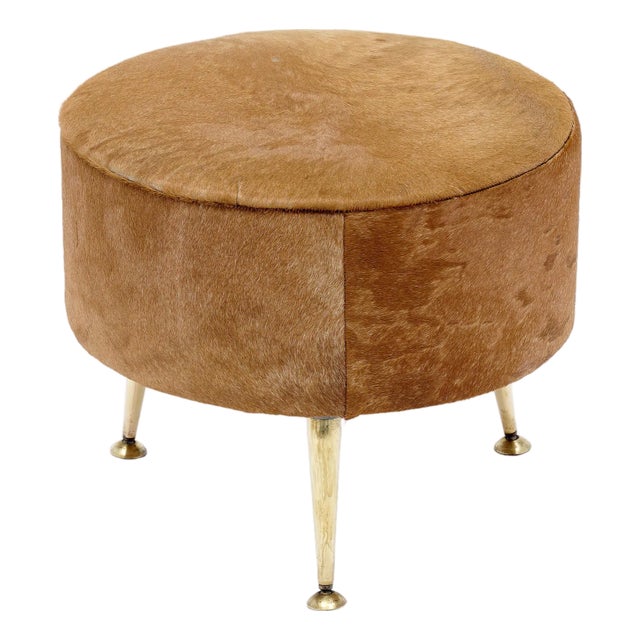 Period Mid-Century Modern Italian Stool For Sale