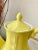 Circa 1960 Federalist Pattern No. 4236 Ironstone Lemon Yellow Coffee Service Set - Set of 3 For Sale - Image 10 of 13