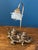 Antique Brass Desk Lamp With Frosted Glass For Sale - Image 18 of 18