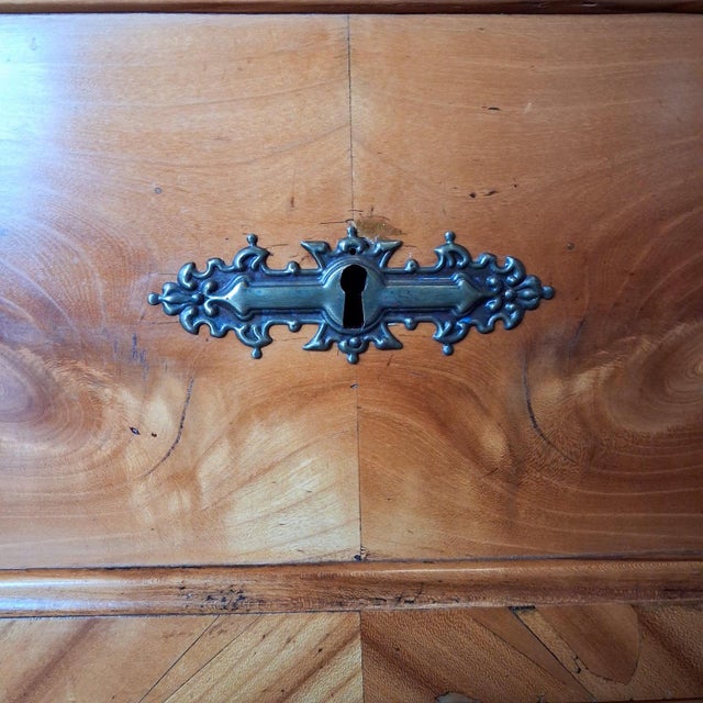 Antique Biedermeier Cherrywood Chest of Drawers, France, 1830s For Sale - Image 13 of 18