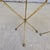 Italian Gold Gilt Folding Mosaic Side Drink Tables 1960s Pair For Sale - Image 15 of 16