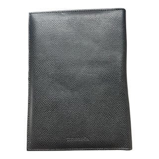 Contemporary Tiffany and Co. Leather Notebook For Sale
