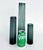 Per Lutken Holmegaard Glass Denmark Smoked Glasss Vases, Set of Three (3) Offered for sale is a set of three smoked glass...