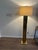 1980’s in the Style of a Kovacs Modernist Casella Brass Plated Monolith Torchiere Floor Lamp For Sale - Image 11 of 12
