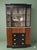 Onyx Vintage Mid Century Breakfront/ China For Sale - Image 8 of 9