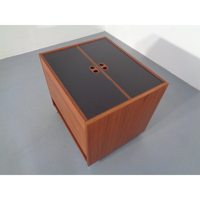 Rollable Teak Bar from Randers Møbelfabrik, Denmark, 1960s For Sale - Image 11 of 18