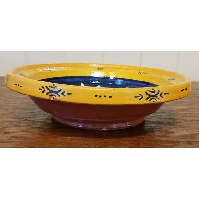 3pc. Large Decorative Moroccan Tagine Pot For Sale - Image 9 of 10