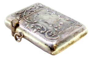Silver Matchbox with Reliefs