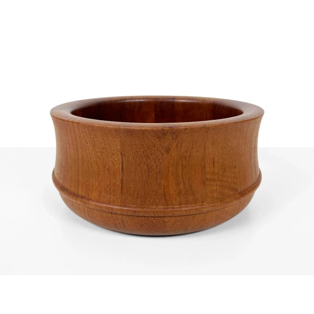 Large Danish Teak Bowl by Richard Nissen For Sale - Image 11 of 11