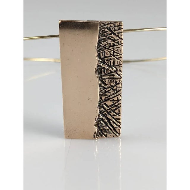 Sculpture Necklace by Enrique Broglia P/a Único, 1980s For Sale - Image 4 of 8