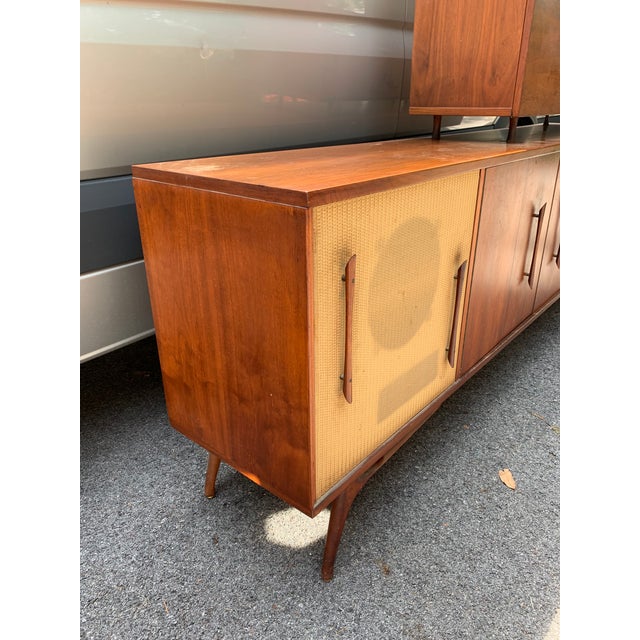 Mid Century Danish Teak Bar / Entertainment Center Chairish