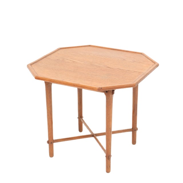 Arts & Crafts Oak Coffee Table by A. J. Kropholler, 1900s For Sale