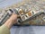 Slate Gray Slate Gray Kazak Style Rug With Floral Medallions and Blue Border, 3'3" X 4'9" For Sale - Image 8 of 13