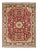 Mogul Collection Hand-Knotted Area Rug - Red 9' 2" x 11' 10" For Sale