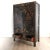 Black Vintage Chinese Gilt and Black Lacquered Wedding Cabinet, Circa 1960 For Sale - Image 8 of 11