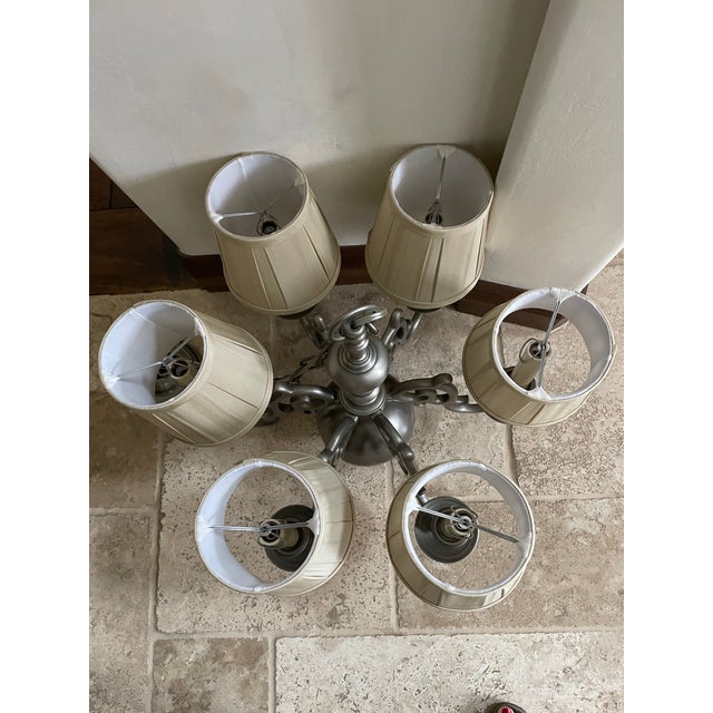 Chapman & Myers Chandelier For Sale - Image 9 of 10