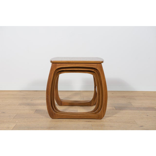 Mid-Century Modern Teak Nesting Tables from Parker Knoll, 1960s, Set of 3 For Sale - Image 15 of 18