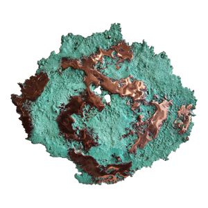 Copper "Splash" Sculpture, 27.75 Inches, 18.4 Pounds (#H0323 Michigan)