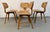Mid 20th Century Mid 20th Century Set of Four Elegant Bentwood Chairs by Bruno Weil for Thonet For Sale - Image 5 of 13