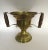 Brass 19th Century Hot Coal Carrier Urn Handled Brass Planter Jardiniere For Sale - Image 8 of 9