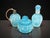 Bullicante Murano Glass Toiletry Set from Barovier & Toso, 1970s, Set of 3 For Sale - Image 9 of 10