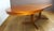 Wood Vintage Oval Dining Table from Baumann, 1960s For Sale - Image 7 of 10