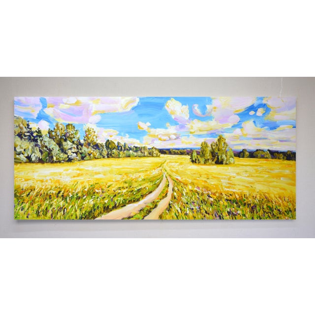 In creating this acrylic painting, I poured my soul into capturing the vibrant essence of freedom and expansion. The...