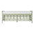 Wood Luna Bench - Celery Green For Sale - Image 7 of 7