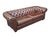 Vintage Cognac Brown Leather Chesterfield Sofa | Deep Tufted English Club Couch For Sale - Image 12 of 14